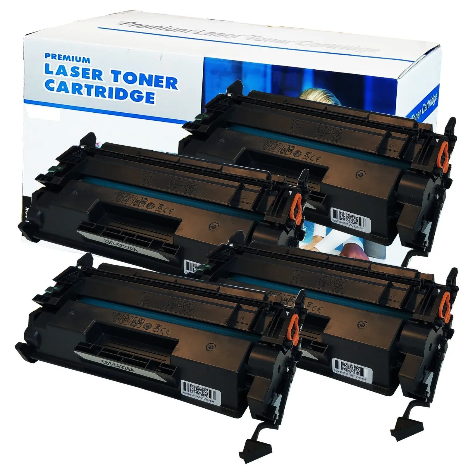 4PK CF226A 26A совместимый тонер картридж для использования LaserJet Pro M402 MFP M426|Чип