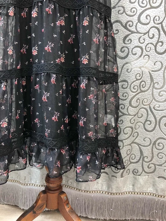 Vintage Retro Dress Summmer Fashion Party Evening Women Exquisite Embroidery Tunic Buttons Mid-Calf Length Dress Vestidos