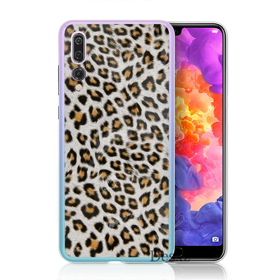 Чехол для телефона с леопардовым принтом Huawei Mate 10 20 Lite Pro Nova 2i 3 3i I|Чехлы-накладки| |