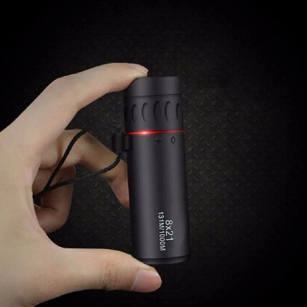 HD телескоп портативное освещение на открытом воздухе очки ночного видения 8x21