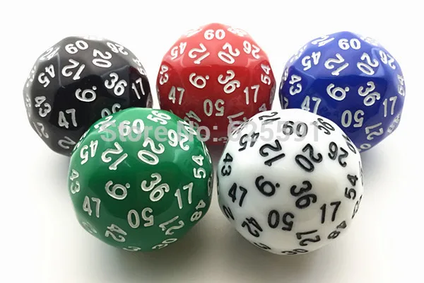 T & G игральные кости высокого качества синий 60 сторонний D60 Rpg D d DND rpg dados|dice kit|dice