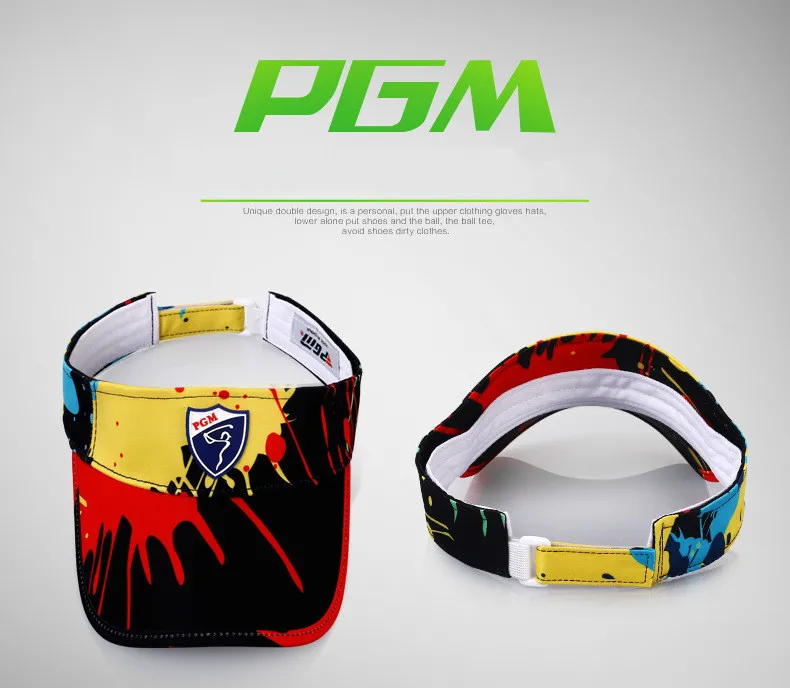2018 PGM golf Дамская Кепка уличная Солнцезащитная затеняющая пот впитывающая шапка с