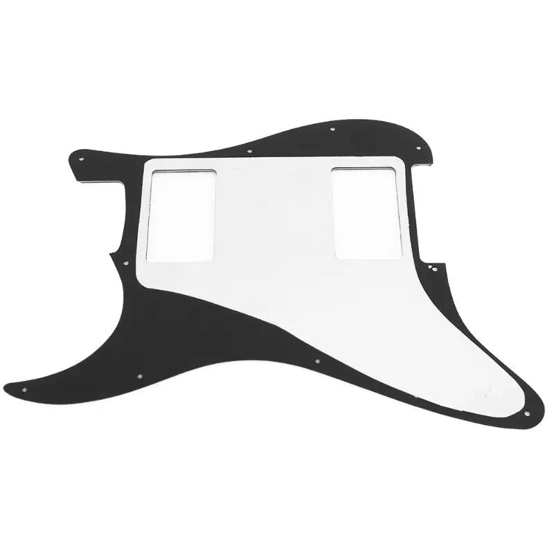1 шт. 3ply Strat Pickguard с HH макетом электрогитары части панели музыкальный инструмент части Аксессуары для гитары