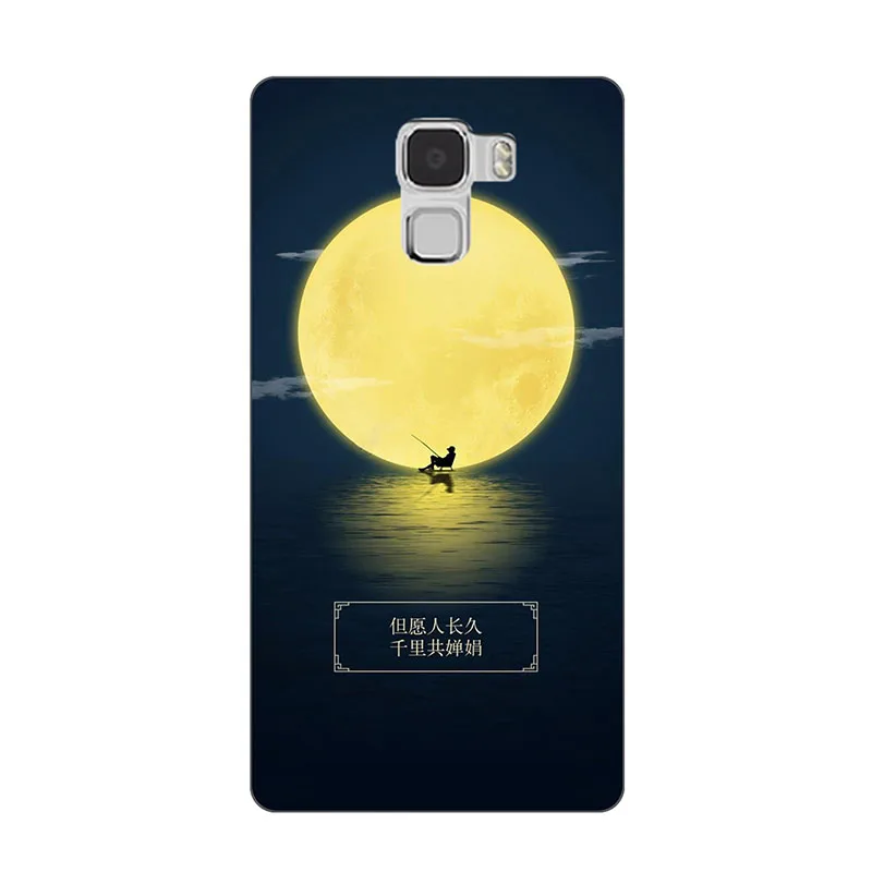 Милый модный чехол с цветочным рисунком для huawei Honor 7 5," Honor 7, Премиум чехол с рисунком s, чехол для телефона, чехол, матовый чехол с изображением животных - Цвет: A161