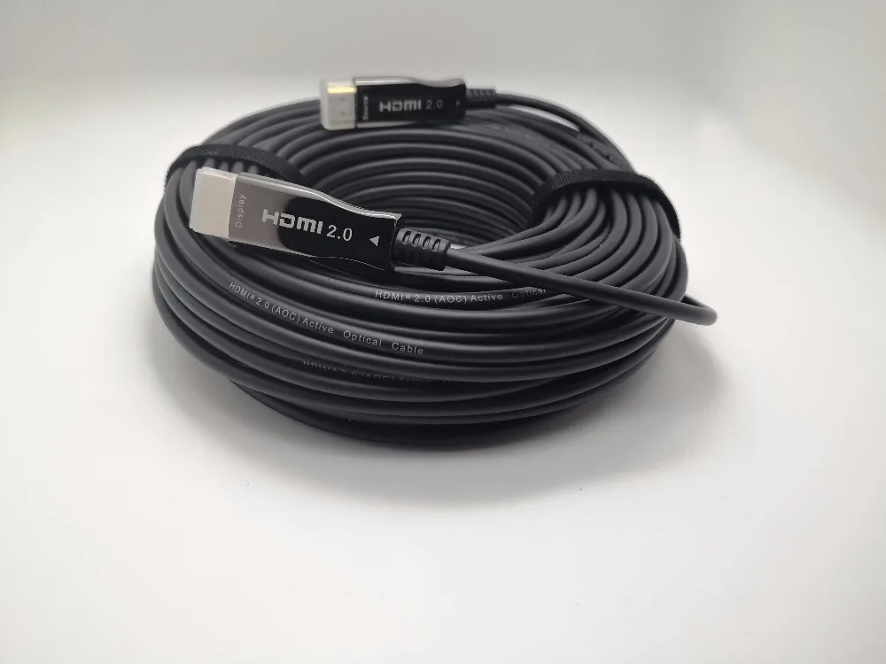 Активный оптический кабель AOC 10m 100mHDMI 2 0 поддержка 4K @ 60Hz HDR10 HDCP2.2/18Gbps/1080P 3D HD для HDTV