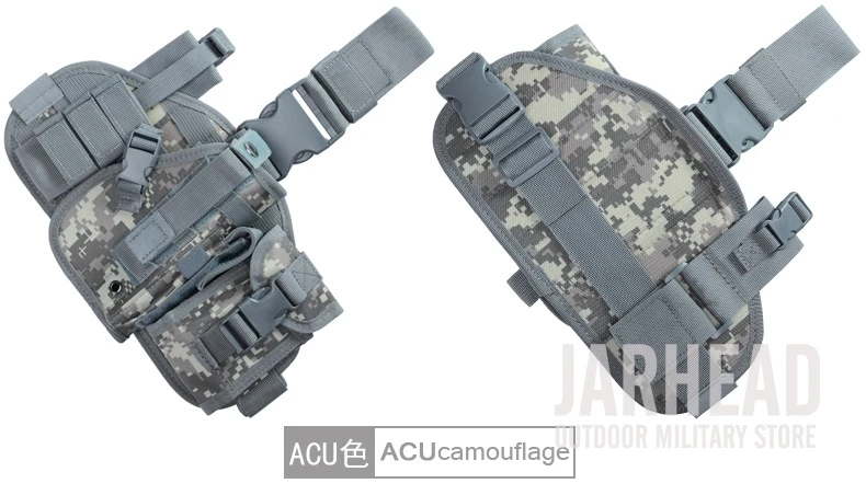Hand Gun Holster Tactical Holster Combination Drop Leg Pistol Gun Holster for GL 17 M9 1911 M9A1 SP2022 P228 P229 P226 PPK USP