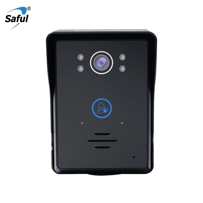 

Saful 7 ''беспроводной дверной звонок, домофон, домашняя система безопасности, видеодомофон, ИК ночное видение, наружная панель вызова
