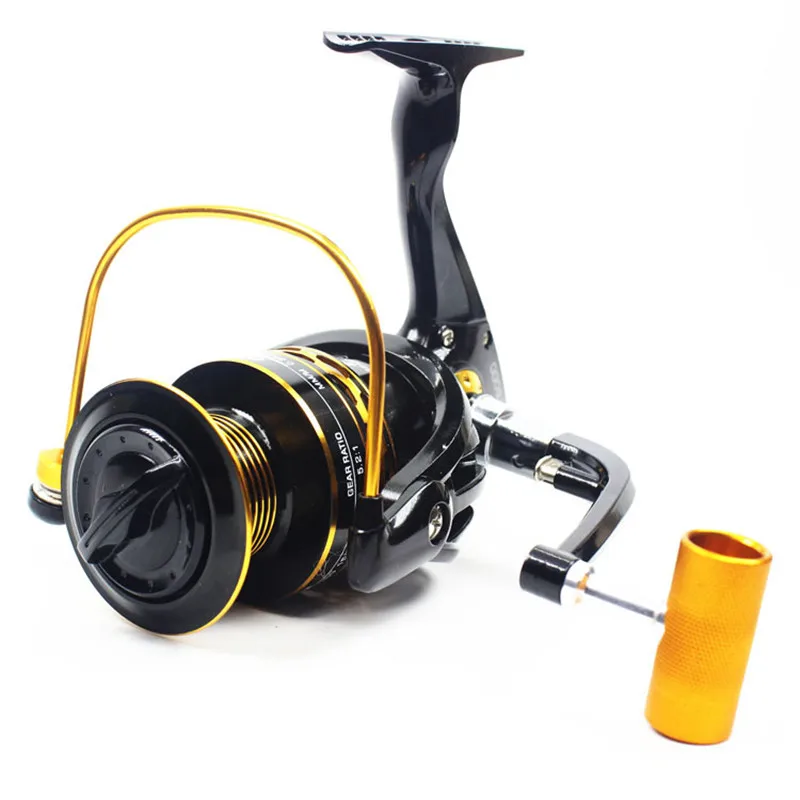 Рыболовная катушка для спиннинга цельнометаллическая 11 шарикоподшипников