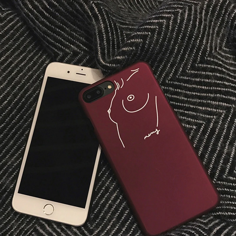 Ретро-чехол для телефона iPhone 6 6S 7 8 Plus Матовый Жесткий Чехол X XS MAX XR чехлы телефонов
