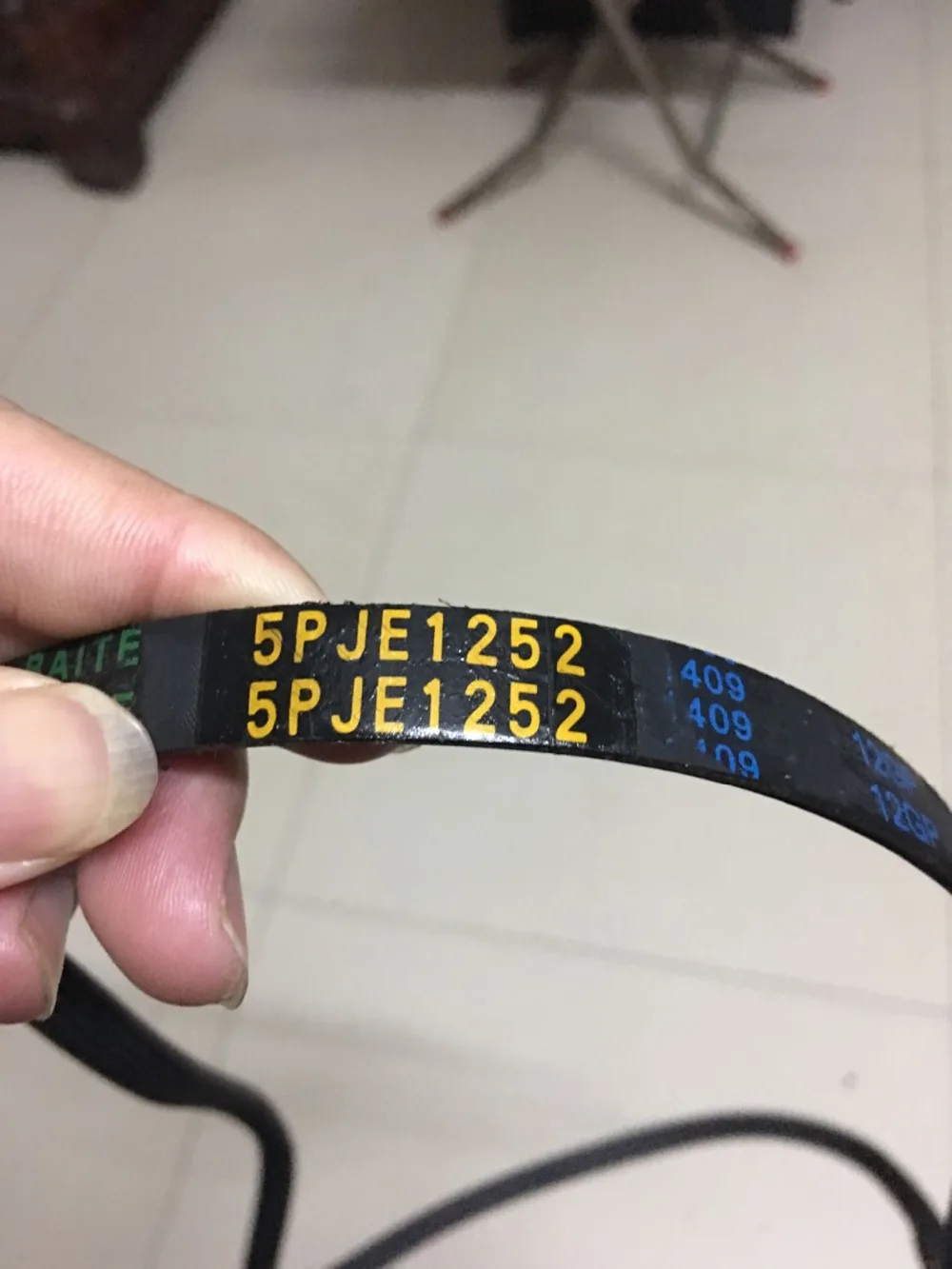 Различные барабанные ремни для стиральной машины/5PJ1252/1252J5/5EPJ1252/5PJE1252 Samsung Haier Bosch maxx