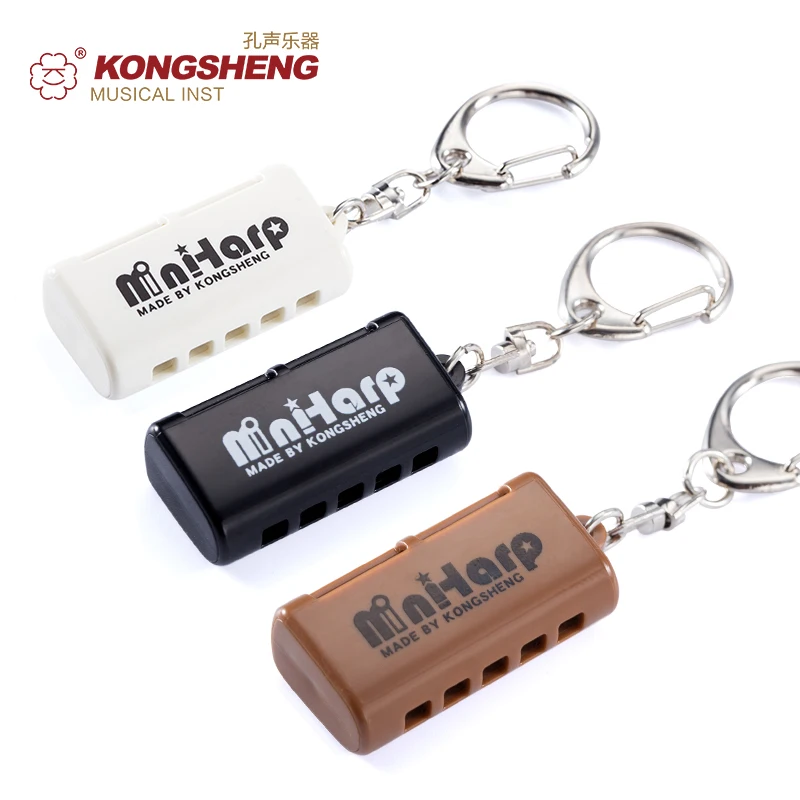 Мини-гармошка KONGSHENG с 5 отверстиями музыкальные инструменты 10 тонов ключ для