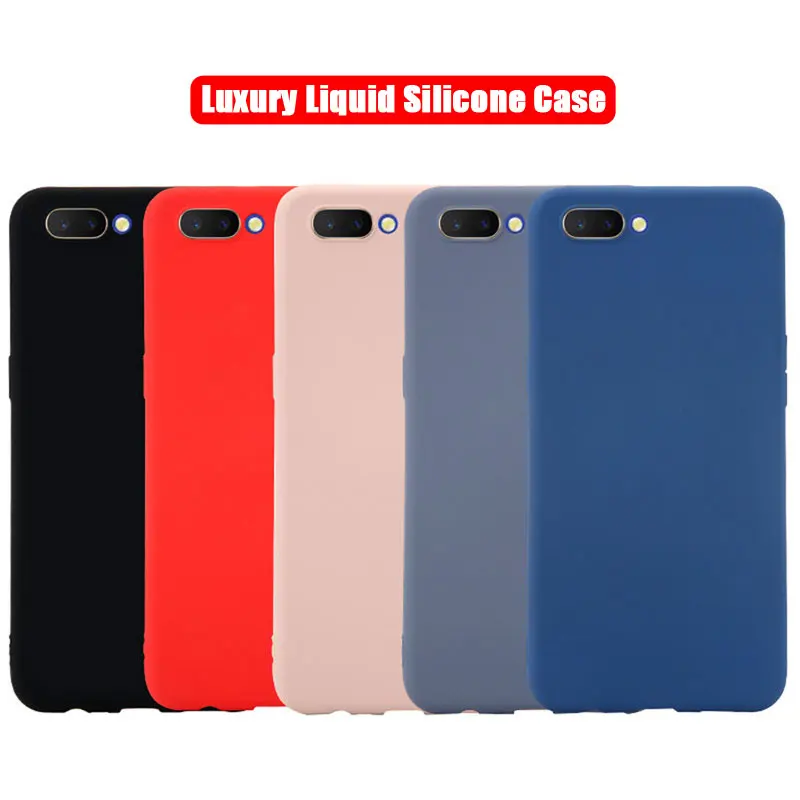 Чехол из жидкого силикона для OPPO Reno R17 R15 PRO R11S R9S A7 A9 F9 A5 A3S K1|Бамперы| |