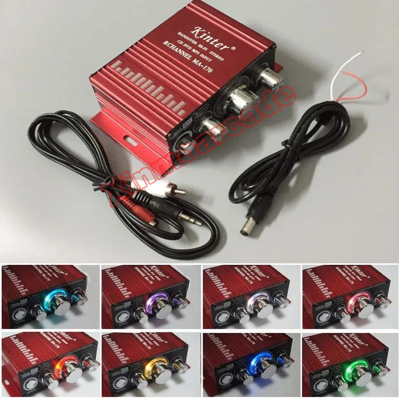 MA-170 12 V 2 канала светодиодный мини двухканальный датчик для Аркада jamma MAME игровая машина шкафы