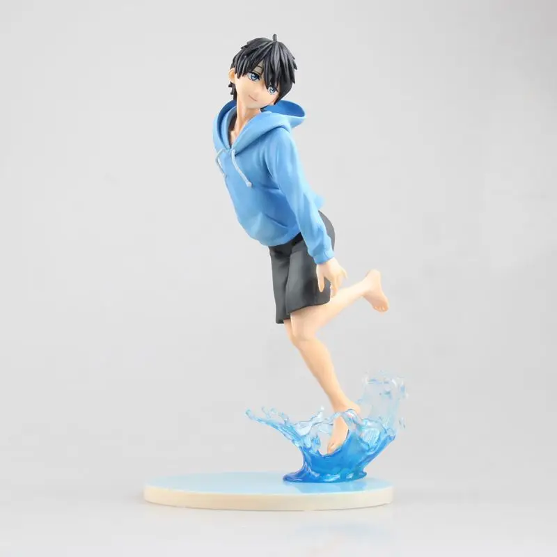 20 см аниме бесплатно! Лето Iwatobi swim Club Харука нанасе Тачибана Макото ПВХ фигурка Коллекционная модель игрушки