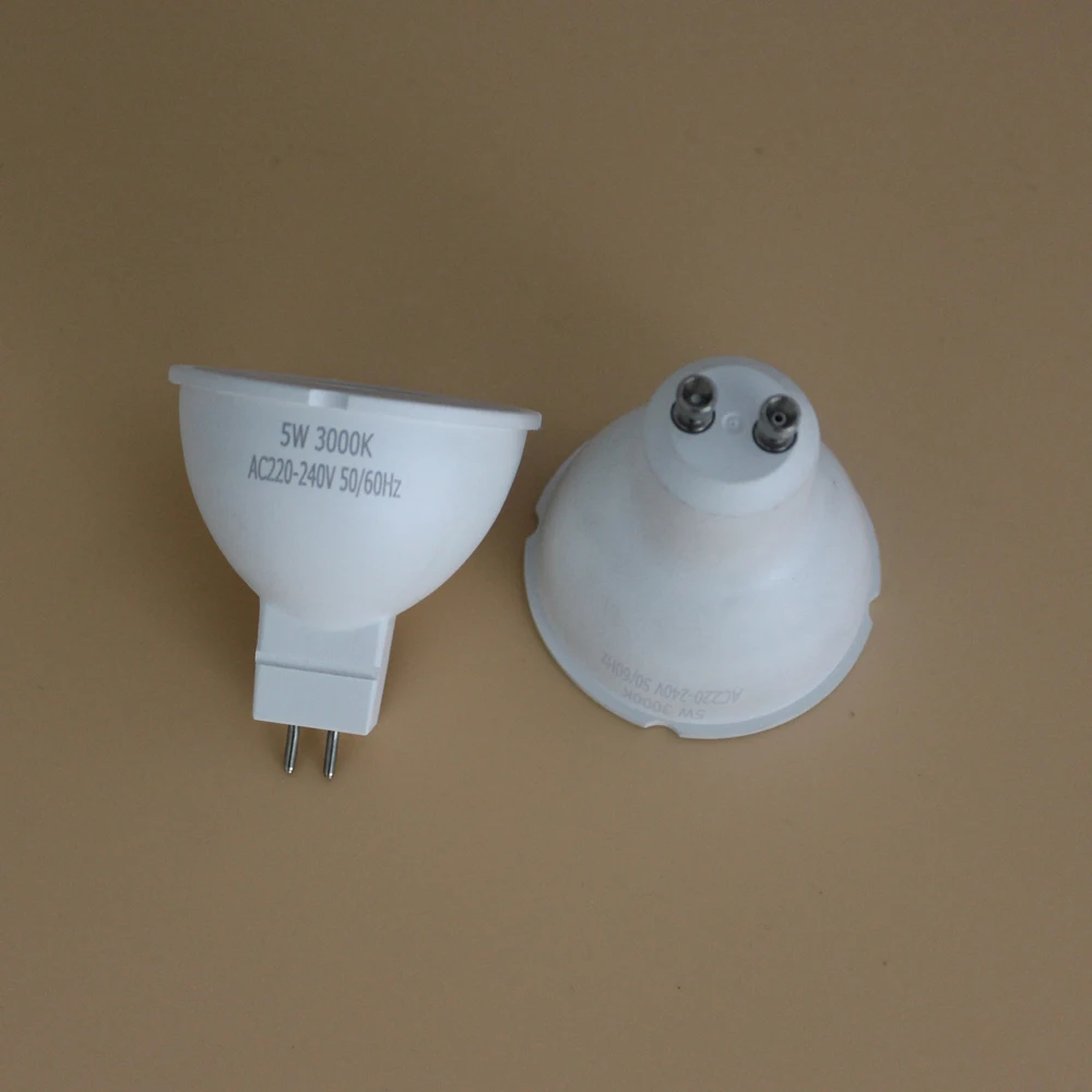 7 W высокой Мощность MR16 светодиодный лампы AC 220 V 2835 SMD GU10 светодиодный свет с защитой Кепки светодиодный Светодиодный прожектор для потолка без диммера