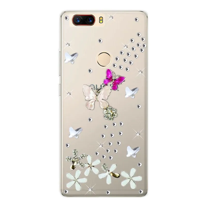 Nubia Z17 Rhinestone Christmas gift Diamond Case cover For ZTE Z9 Z11 Z18 mini s Max lite Z17s phone Back bag |