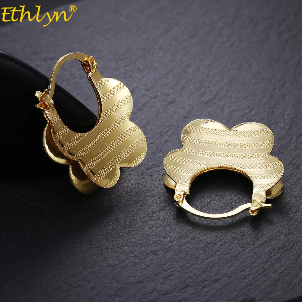 Ethlyn Senegal Lovely/Cute Bag Earrings Gold Color Earring Girls Fashion Jewelry E173 | Украшения и аксессуары