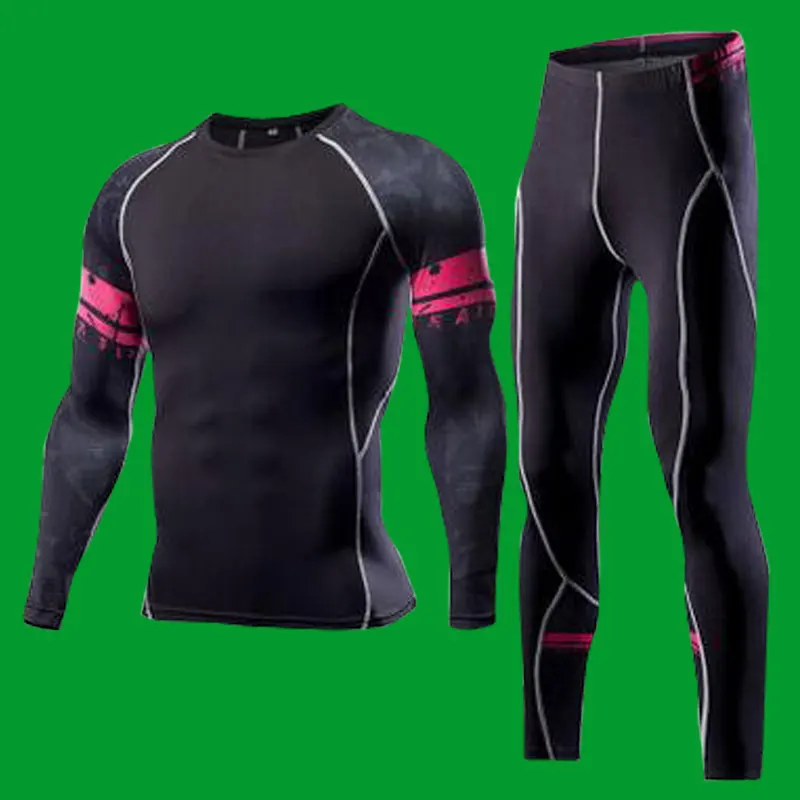 

2019 2020 Mens Compression Shirts 3D Teen Jerseys Long Sleeve T Shirt Fitness Men Lycra Leisure T-Shirts Tights Brand Clothing