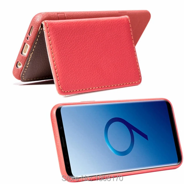 Мягкий кожаный чехол из ТПУ с отделением для карт C Ku IPhone X 6 6S Plus 8 7 7Plus Samsung Galaxy S9 S8