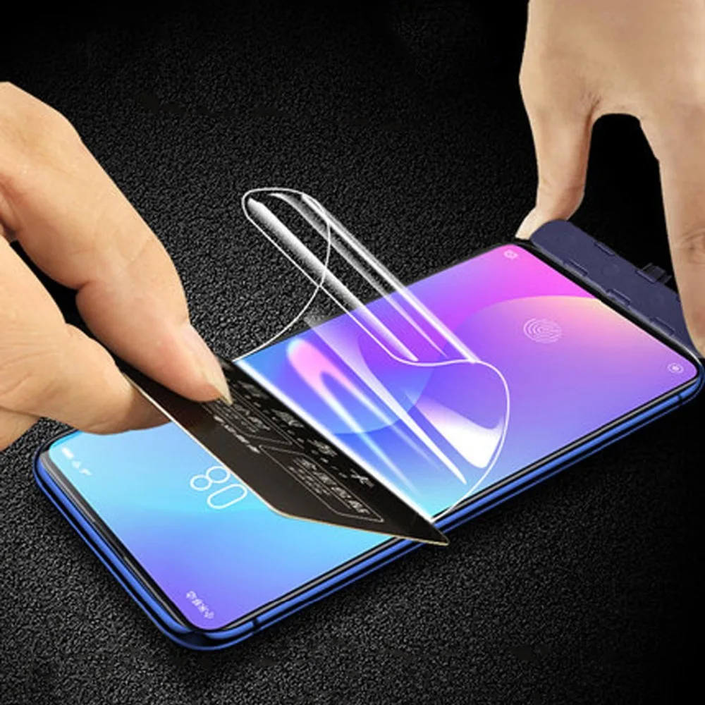 10D передняя+ задняя пленка из мягкого ТПУ для Redmi K20 Pro Note 8 7 7A HD Защита экрана для Xiaomi 9 SE полное покрытие гидрогель не стекло