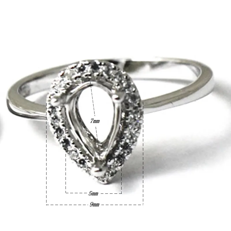 Beadsnice ID27353 популярные кольца из серебра 925 пробы для женщин элегантные