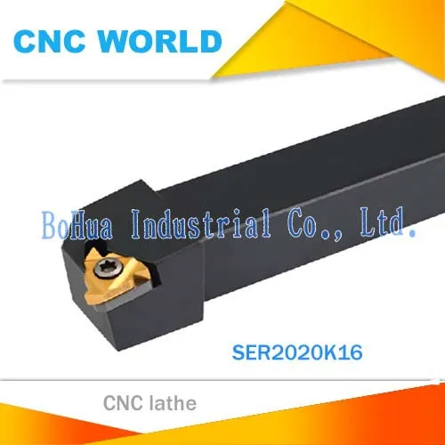 

SER2020K16,Thread Turning Tool Factory outlets, For 16 ER Insert the lather,boring bar,cnc,machine