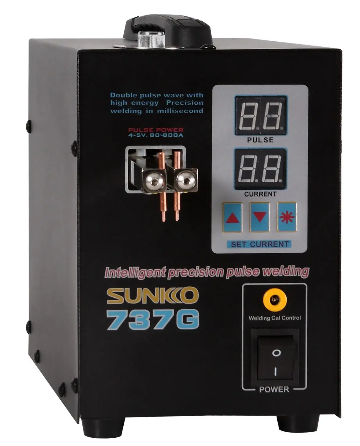 SUNKKO 737 г Аккумуляторный аппарат для точечной сварки 1.5kw свет 18650 батарея pack