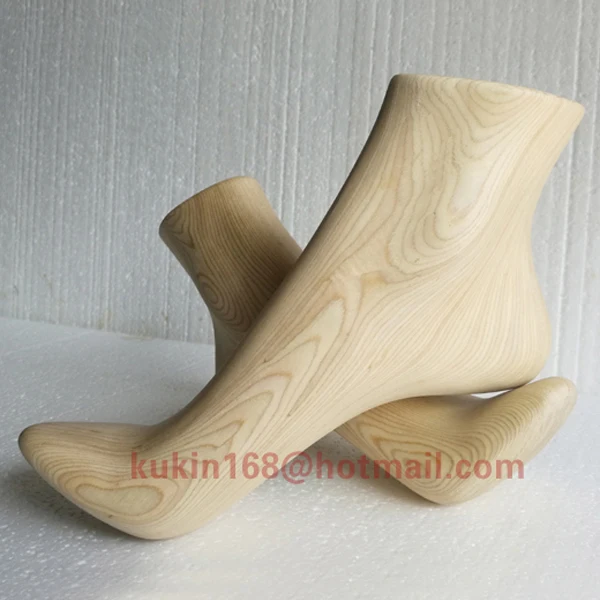 

Wooden shoe lasts, Foot models used for high heels displays
