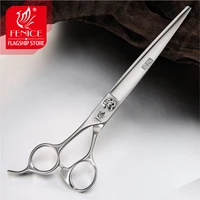 fenice 7 07 5 inch professional pet grooming cutting scissors left handed dogspets hair cutting shears