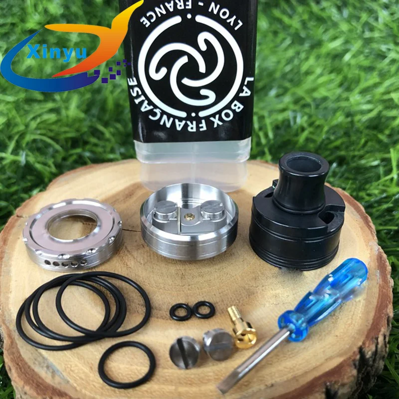 Le dripper rda rta от la box française 22 мм 316 нержавеющая сталь контроль потока воздуха