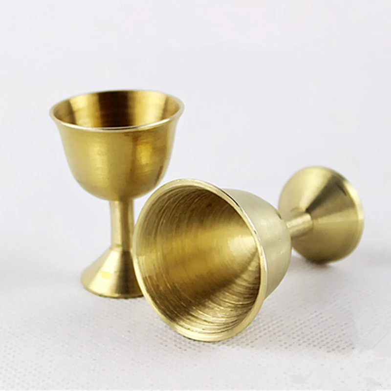 Буддизм поставка чиcтый Медь чайник кувшин винный набор чашки бронза предметы