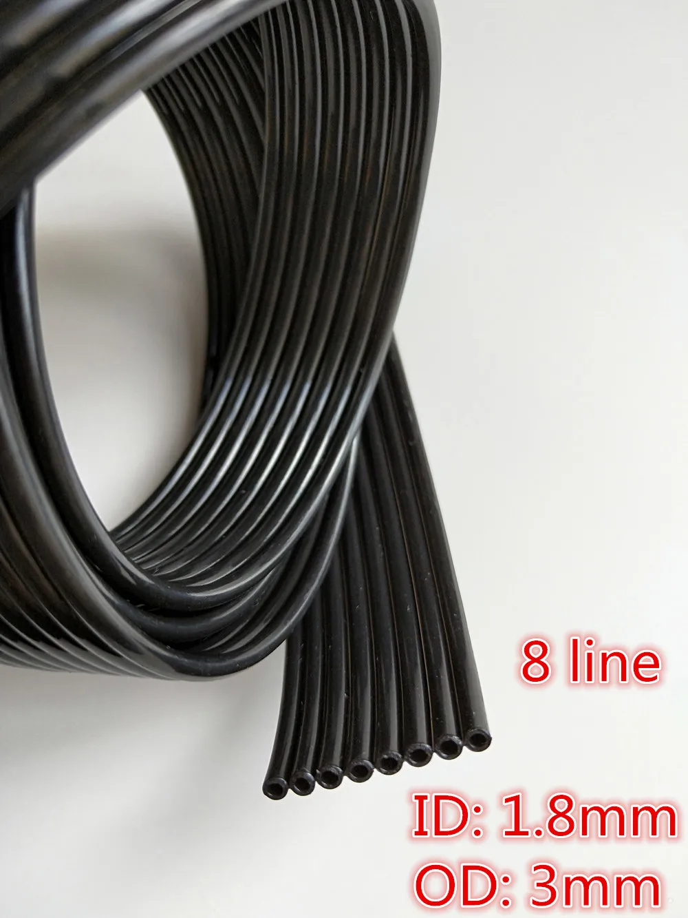 10 м/лот 8 линий памяти для Epson R1800/R1900/R2000/R2400 шланг принтера 3 мм x 1 мм|Детали