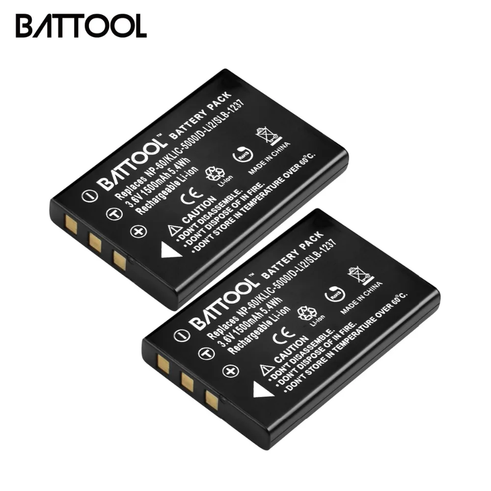 BATTOO NP 60 FNP60 NP60 Batterie SLB 1137 1037 CNP 30 K5000 D Li2 Li 20B для Fujifilm F50I F501 F401 ZOOM F410 f601 F601Z L20|Цифровые