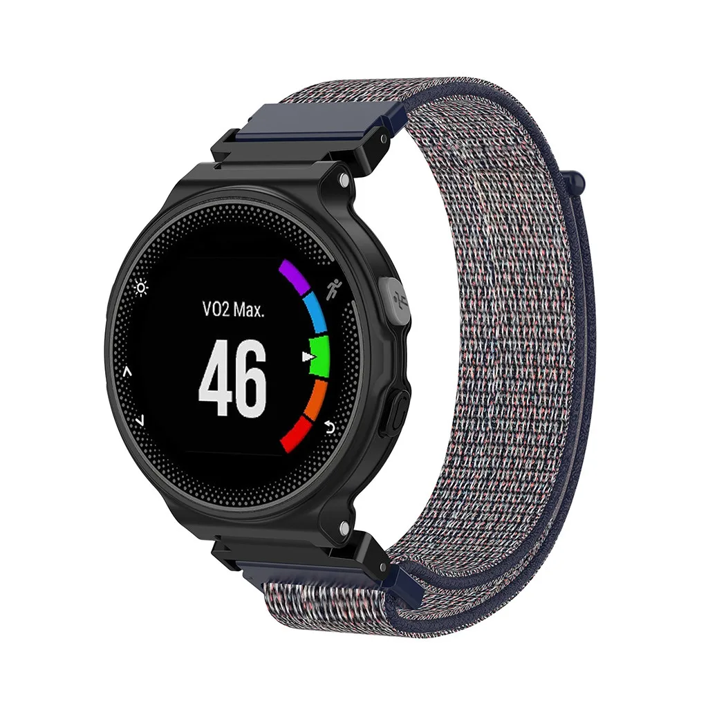 Нейлоновый спортивный ремешок на запястье для Garmin Forerunner 220 230 235 630 620 735 умный браслет на запястье
