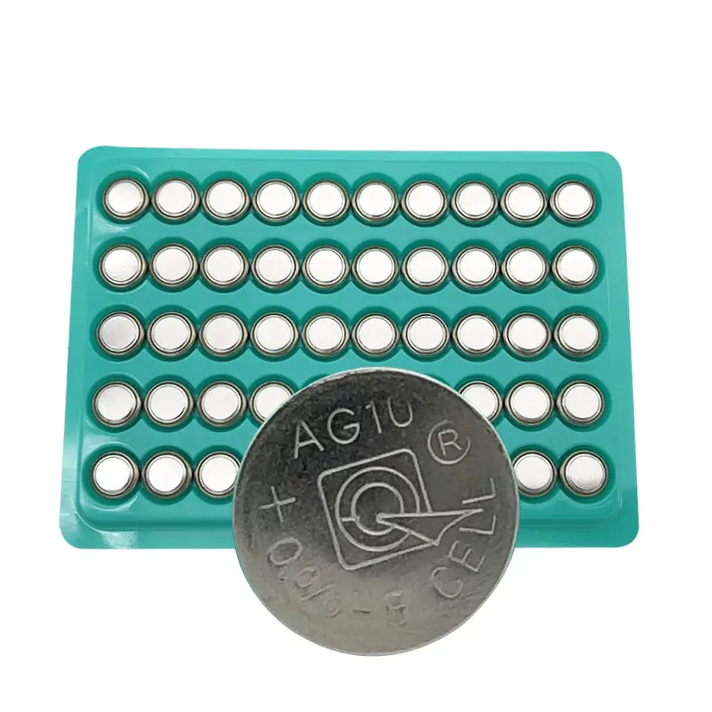 50 шт. AG10 LR1130 1130 SR1130 389A LR54 L1131 1,5 в Кнопочная батарея mp3-плееры, игрушки часы батареи Zn/MnO2 батарея