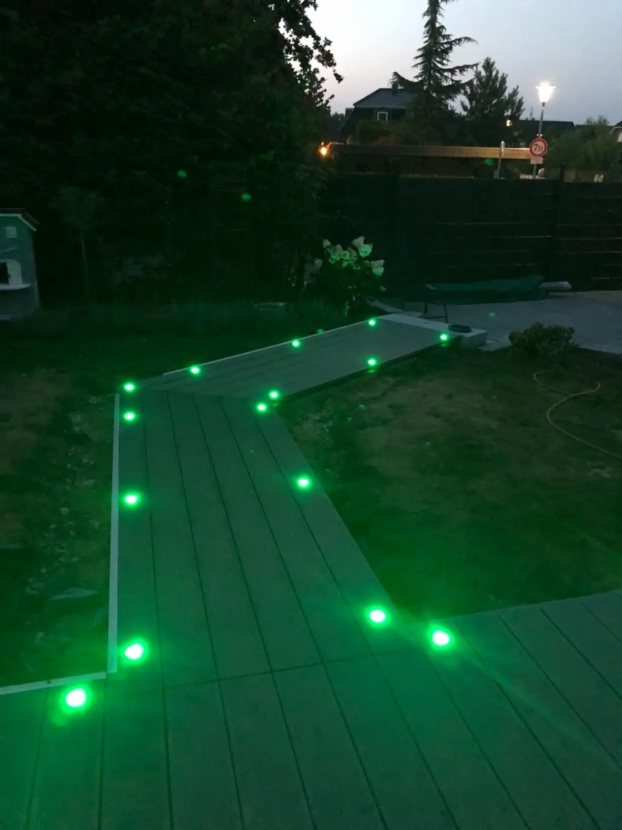 10 шт./лот Смарт WI-FI 47 мм 12 V RGB Водонепроницаемый двор терраса светодиодный палуба, тетива лестницы софит шаг огни для телефонов APP Alexa Google Home