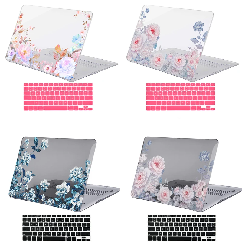 Sanforin Цветок защитный жесткий чехол для старых MacBook Pro 13 3 дюймов (A1278 CD ROM) цветочным