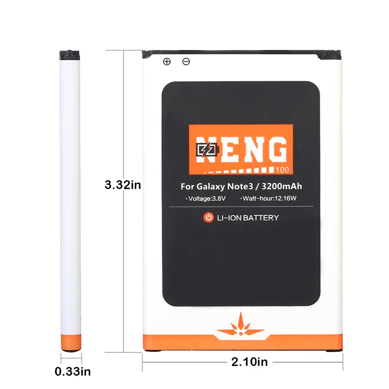 NENG 3200mAh литий-ионная аккумуляторная батарея для samsung Galaxy Note 3 III N9000 N9005 LTE at&amp T N900A