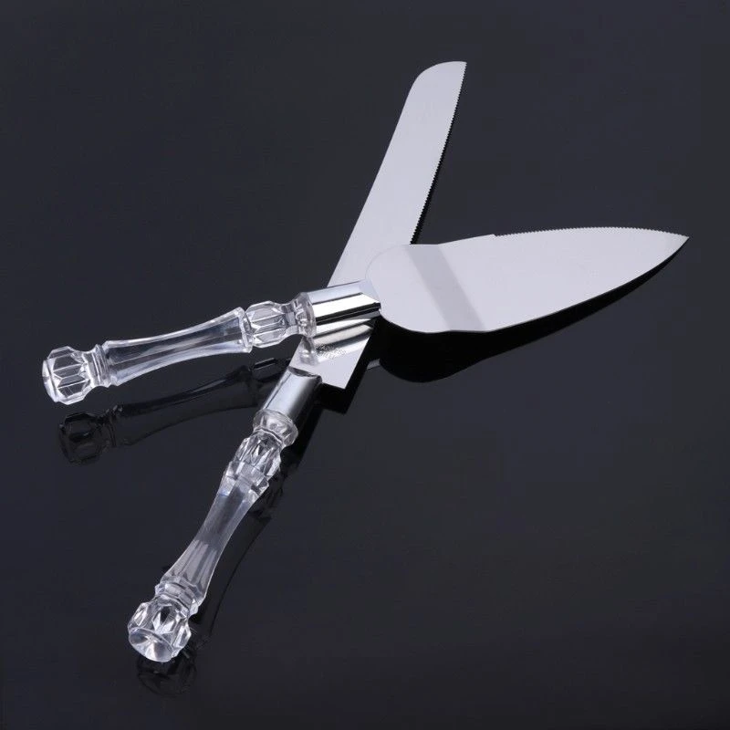 2 шт./компл. новый свадебный торт резки сервер комплект Нержавеющая сталь Юбилей