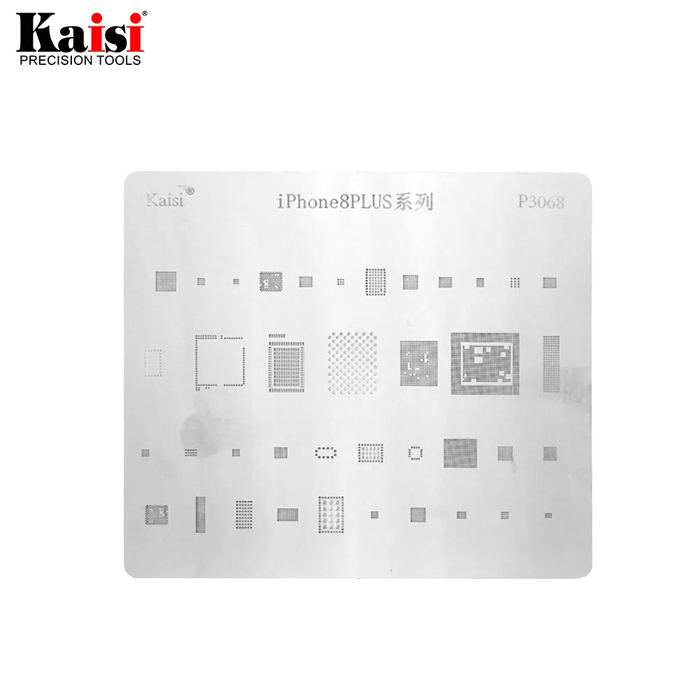 19 шт. полный набор IC чип наборы трафаретов для пайки BGA для iPhone XS MAX XR 8p 7 6s 6 SE 5S 5C 5 4S iPad высокое качество