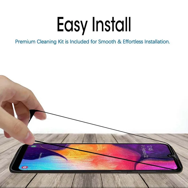 9H Закаленное стекло протектор экрана для Samsung Galaxy A10 A20 A30 A40 A50 A60 A70 M10 M20 M30 J2 Core Pro A7