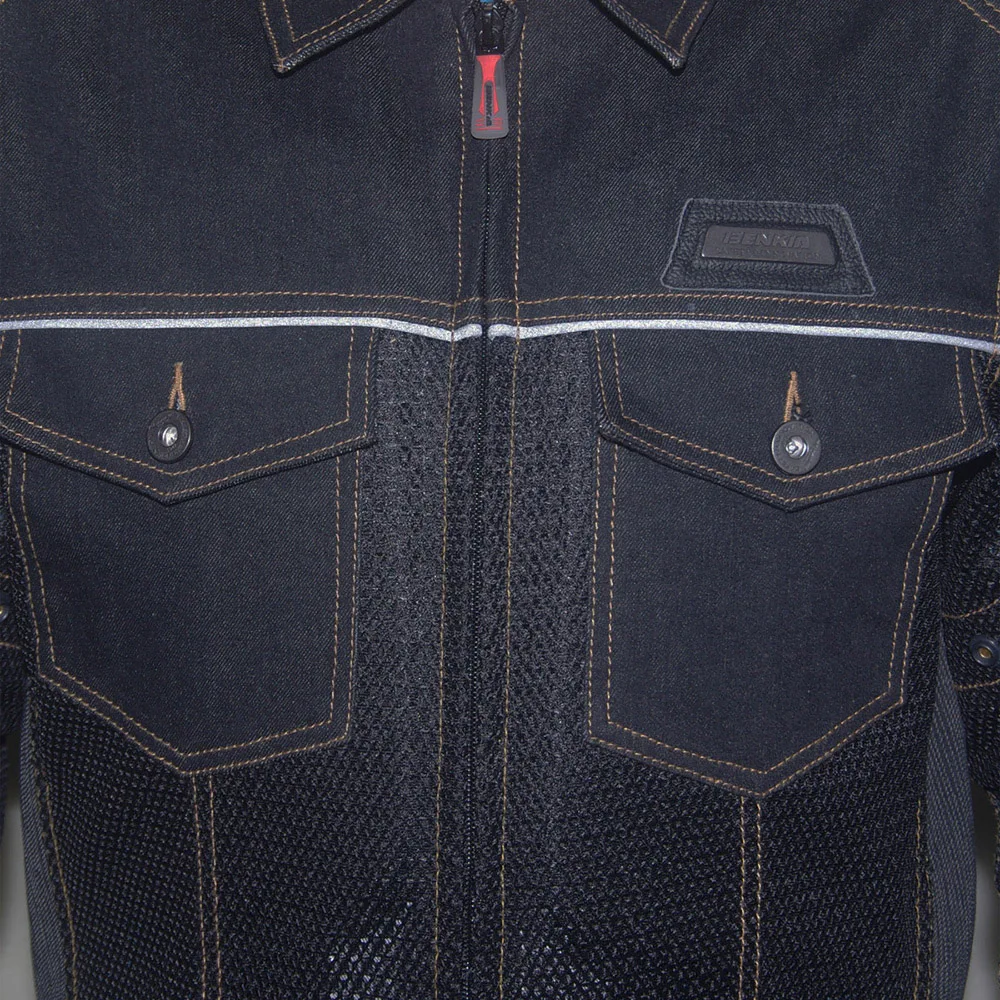 Мужская байкерская куртка BENKIA мотоциклетная джинсовая на весну лето 2019|Куртки| |