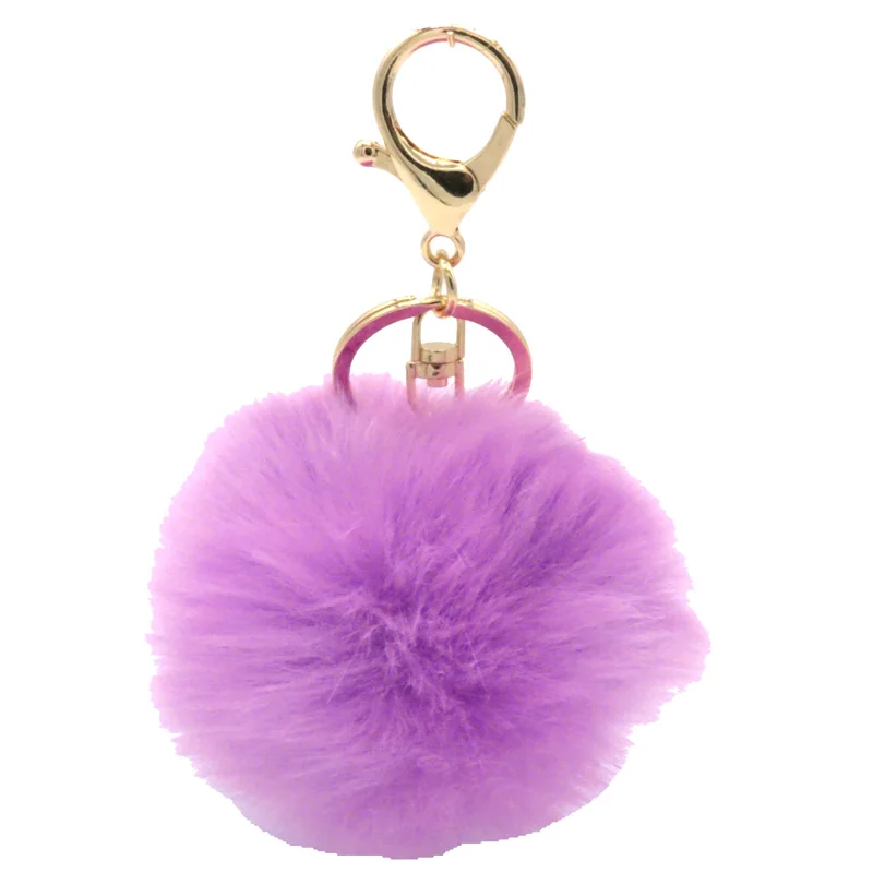 найти магазин Новинка 16 цветов помпон брелок для ключей пушистый автомобиля