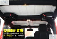 yimaautotrims interior for jeep wrangler 2015 roof tweeter speaker cover trim