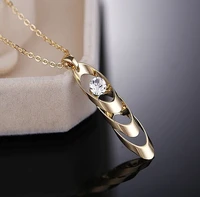 2022 new type summer necklace pendants for womenfashion trendy slide crystal zircon pendant necklace for unisex good quality