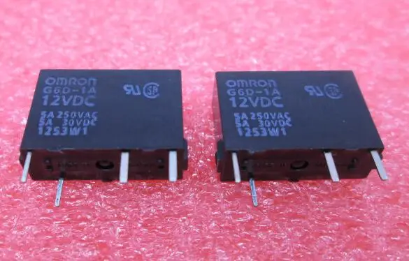 Горячая новинка реле G6D-1A 12VDC G6D-1A-12VDC G6D1A OMRON DIP4 10 шт./лот | Обустройство дома