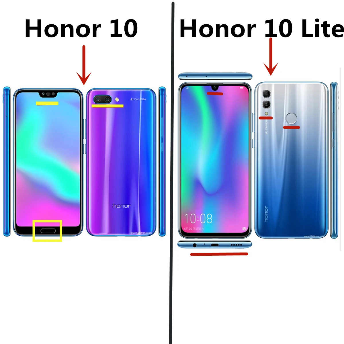 Чехол-Кошелек для Huawei Honor 10 Lite / кожа | Мобильные телефоны и аксессуары