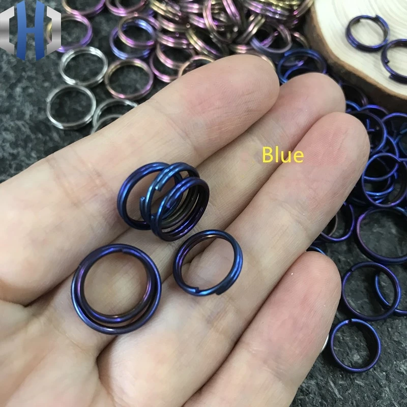 5 шт. кольцо для ключей из титанового сплава|Уличные инструменты| |