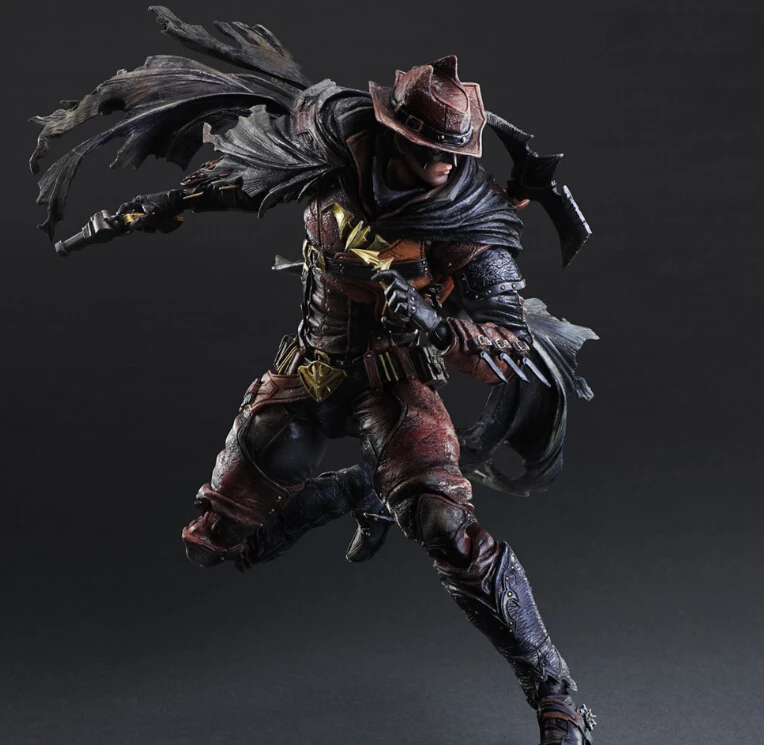 Экшн фигурки West Cowboy аниме Batman Kai ПВХ игрушки 270 мм|figure toy|play arts kaiarts kai |