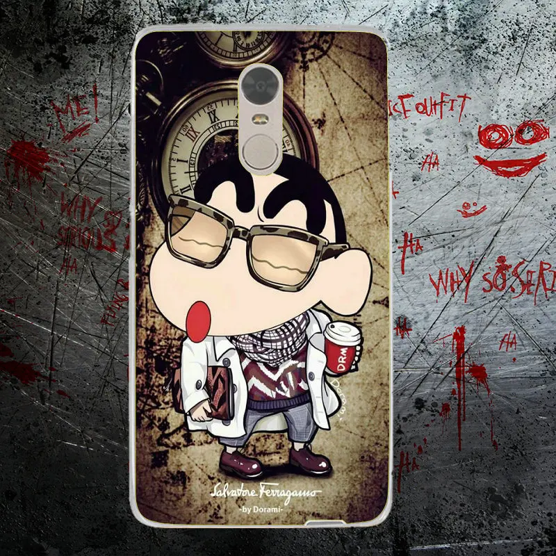 Классные мягкие чехлы из ТПУ с узором Crayon Shin Chan для телефонов Xiaomi Redmi Mi Note 4X 2 3 3S 4A 5 6